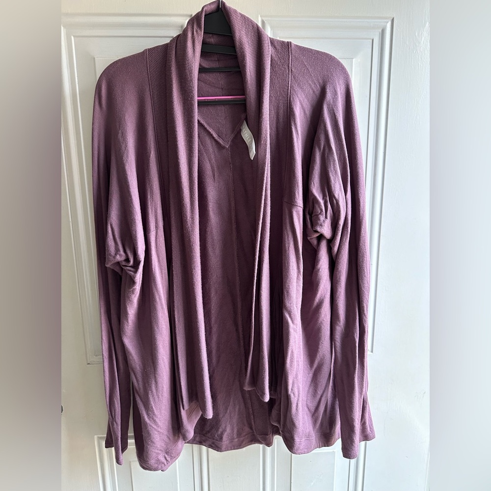 Athleta pranayama wrap sweater
